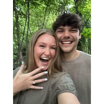 Right after getting engaged!!!