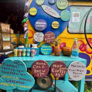 Food Truck Stop on Road to Hana