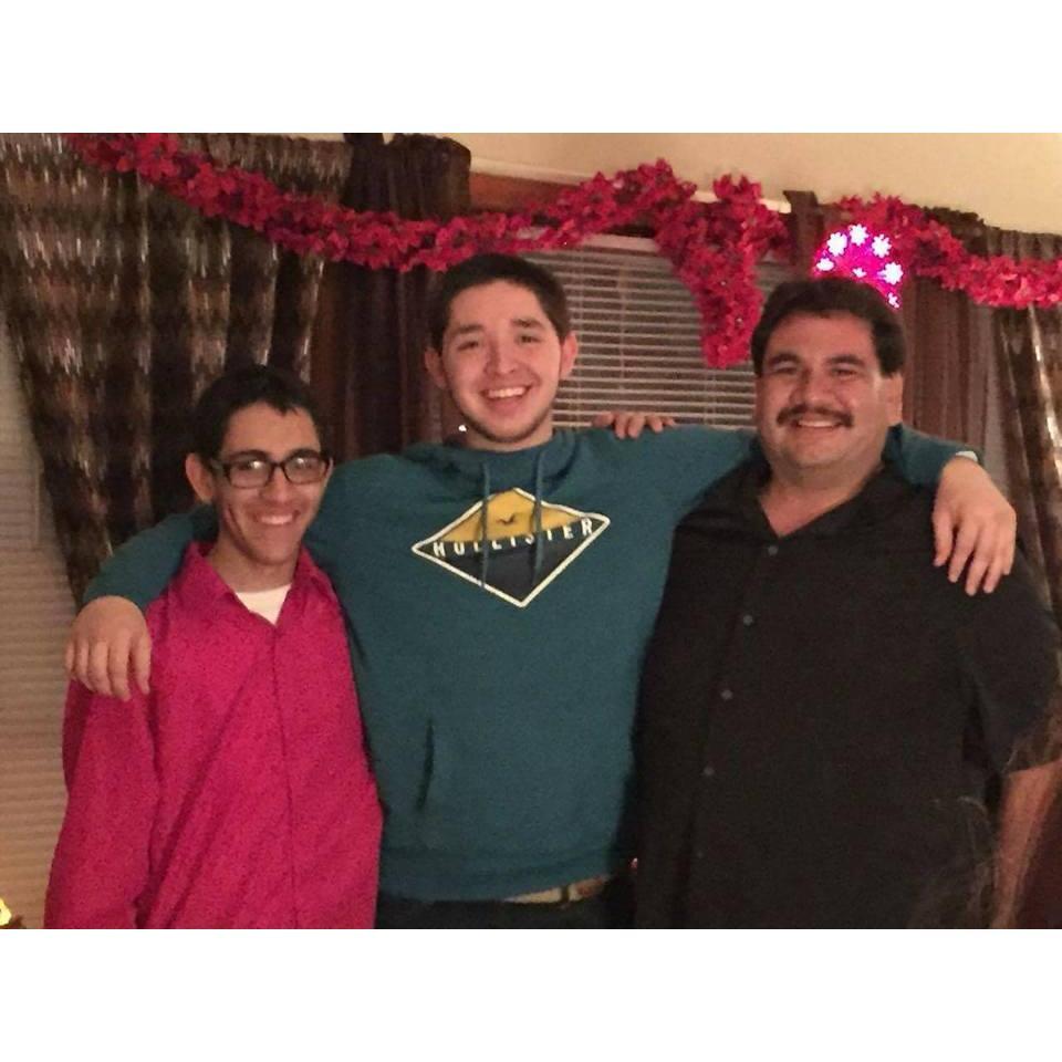 Bonding with my family on our very first Christmas Eve together as a couple!