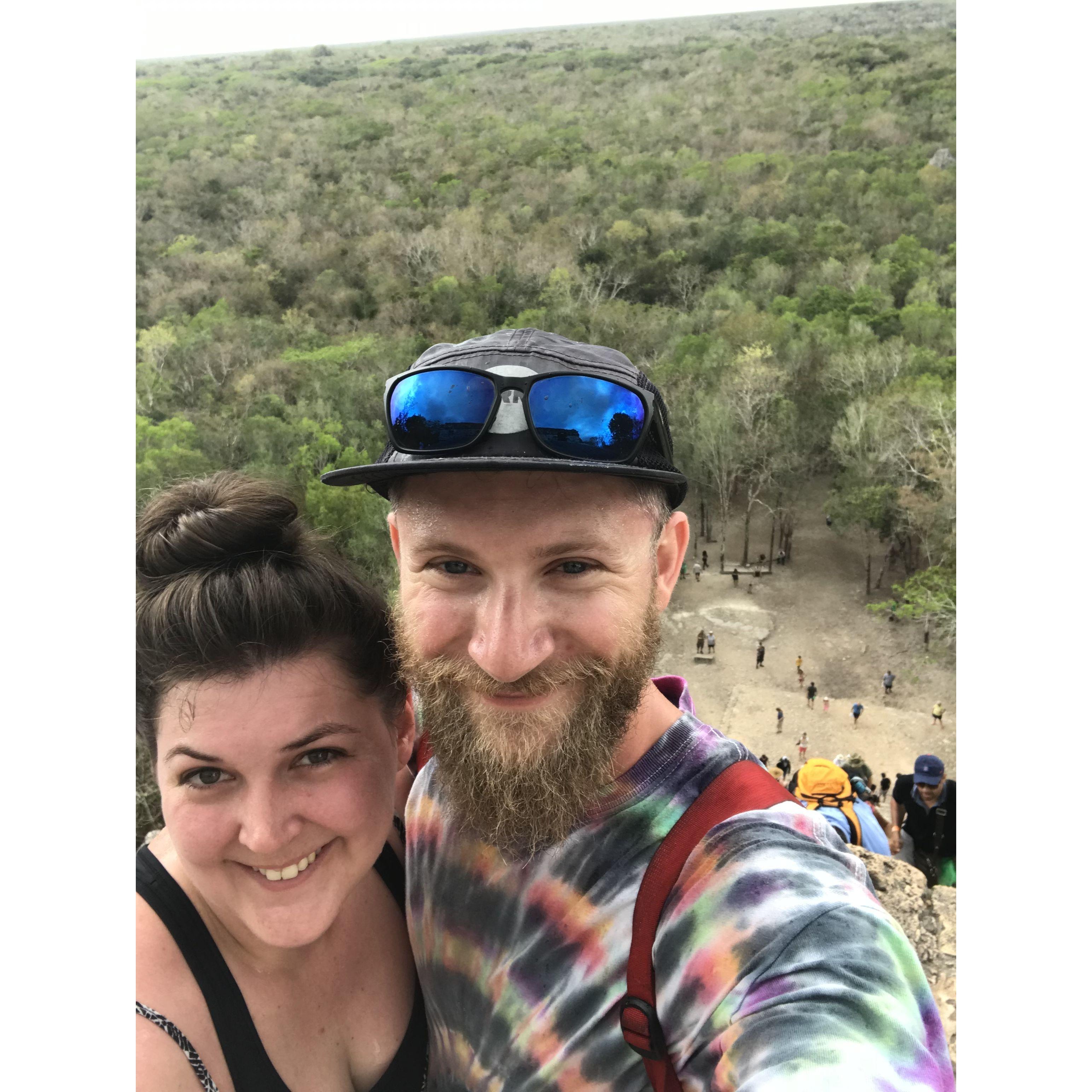 Hiking the Coba Ruins in Mexico 2019