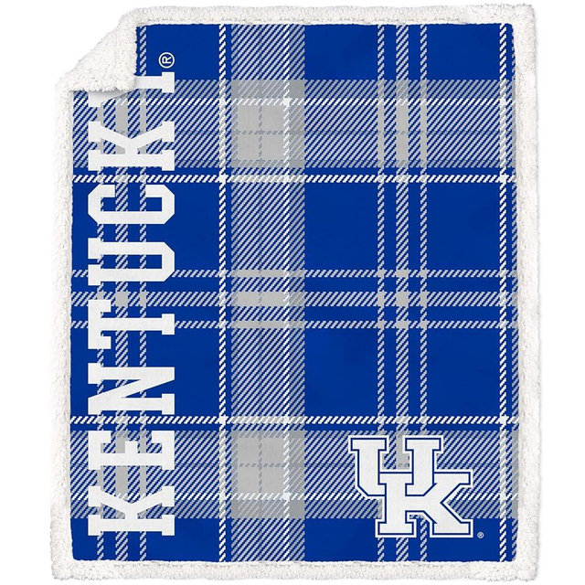 Proformance Home NCAA Playmaker Plaid Ultra Cozy Sherpa Throw