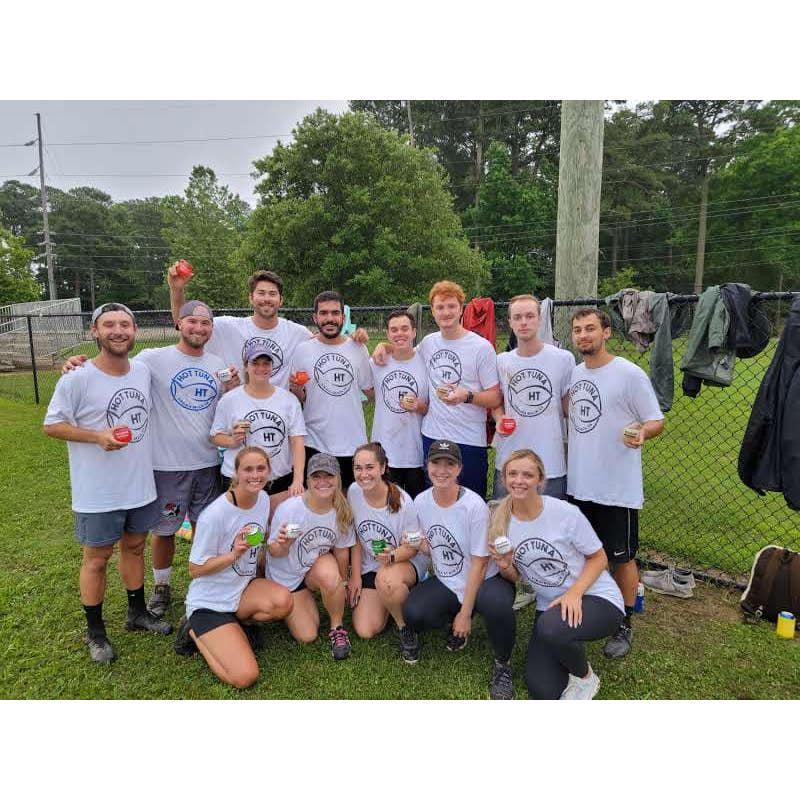 First Buzzed Ballers kickball team!