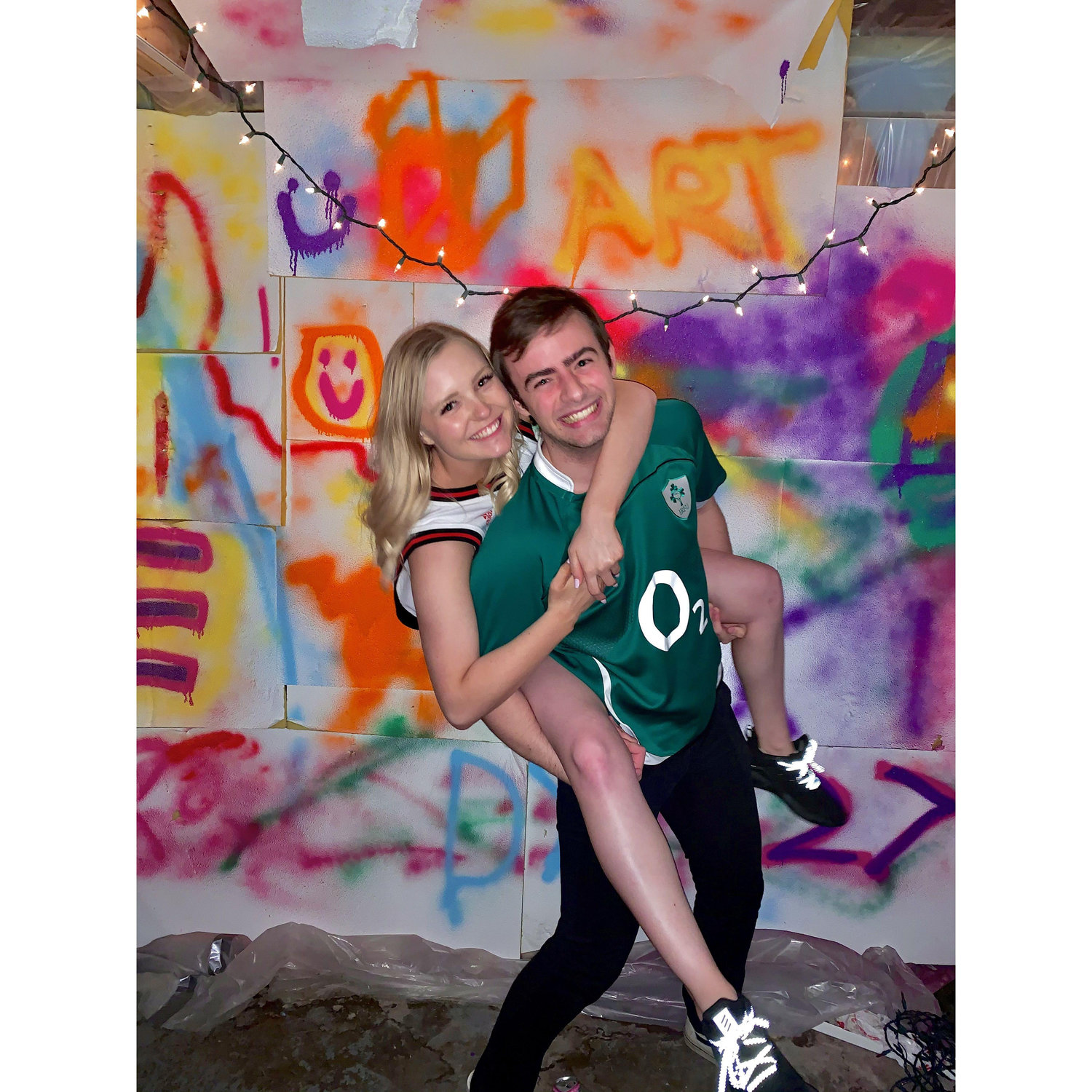Our final college party together!
