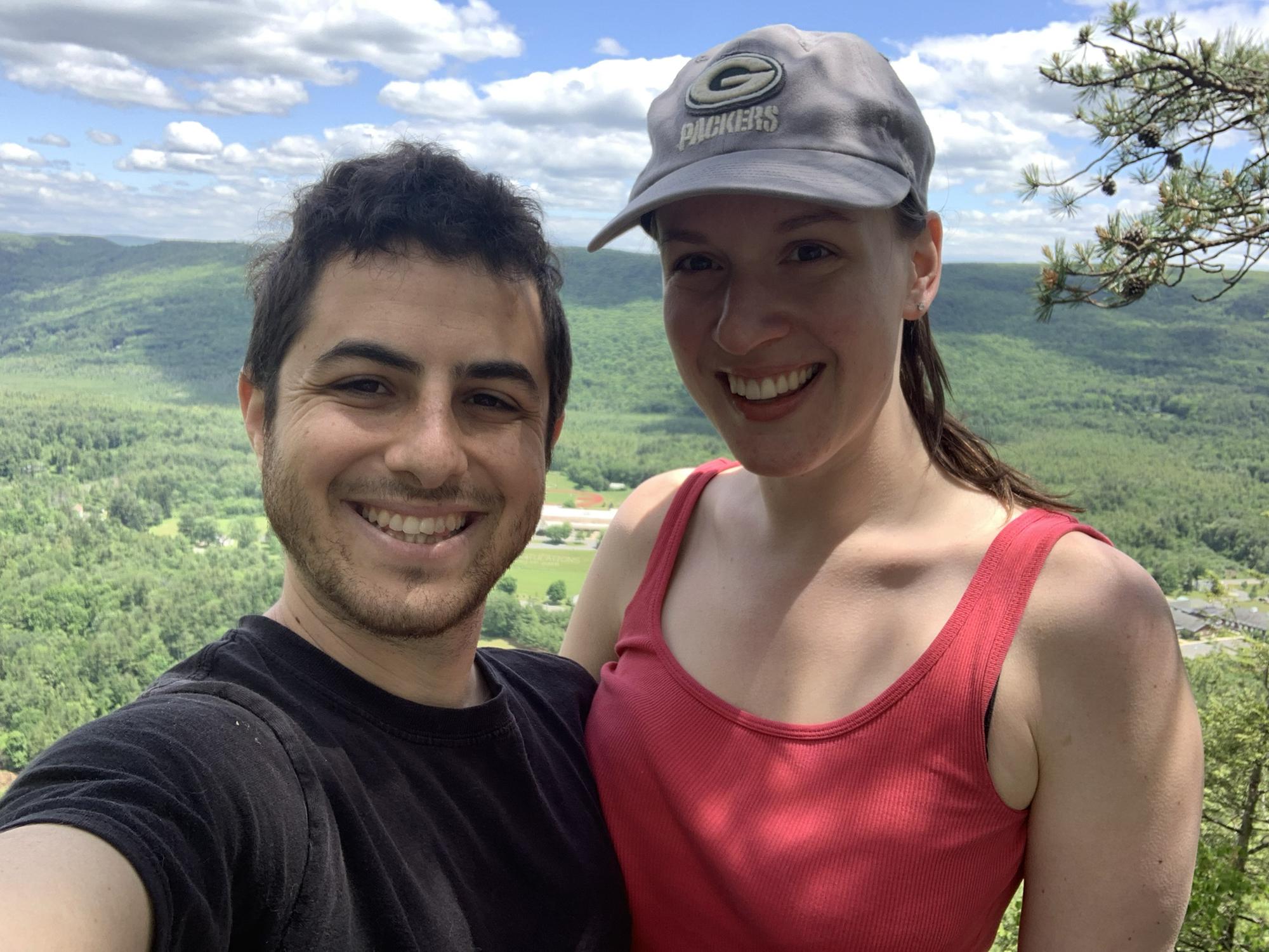 Hiking Monument Mountain in Great Barrington, MA June 7, 2020