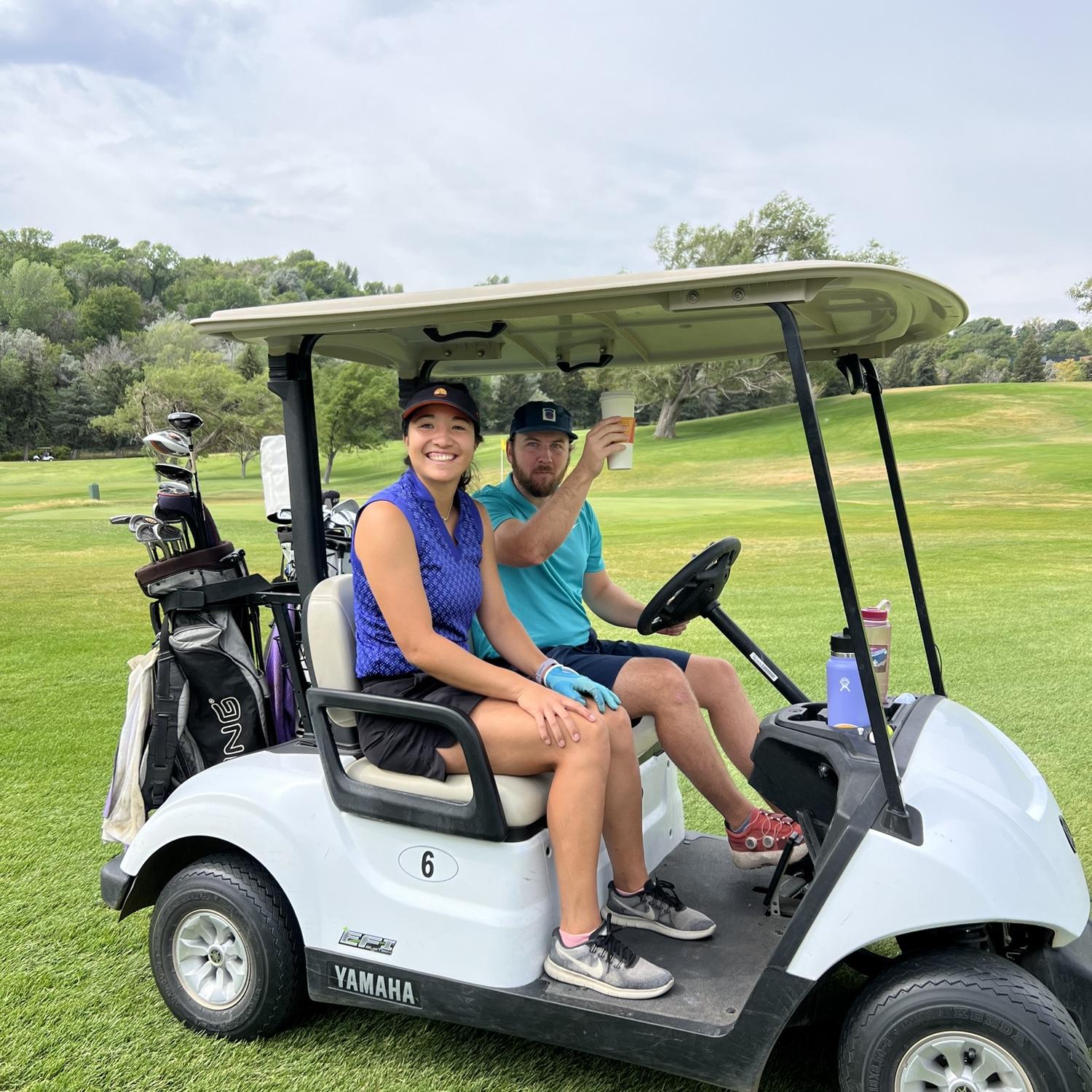 Golfing in UT with friends