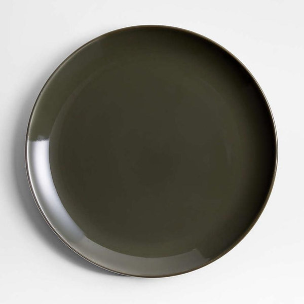 Hudson Burnt Green Stoneware Salad Plate