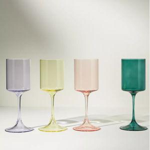 Morgan Wine Glasses, Set of 4 (Quartz Tones)