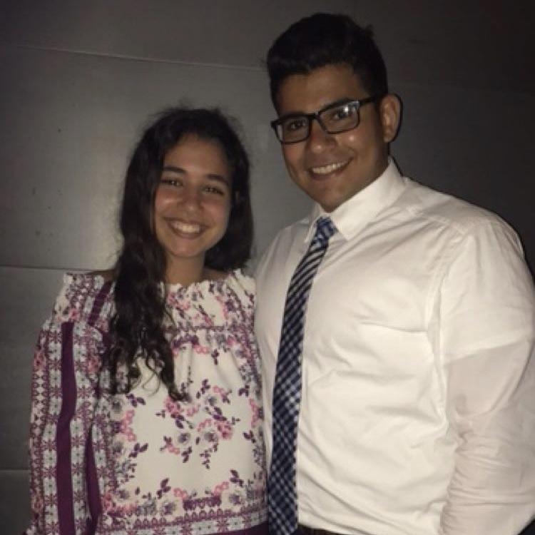 His high school graduation