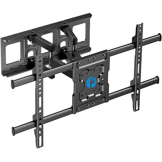 Pipishell TV Wall Mount Full Motion for Most 37-75 Inch LED LCD OLED Flat Curved Screen, Wall Bracket TV Mount with Articulating Arms Swivel Tilt Leveling Holds up to 132lbs Max VESA 600x400mm