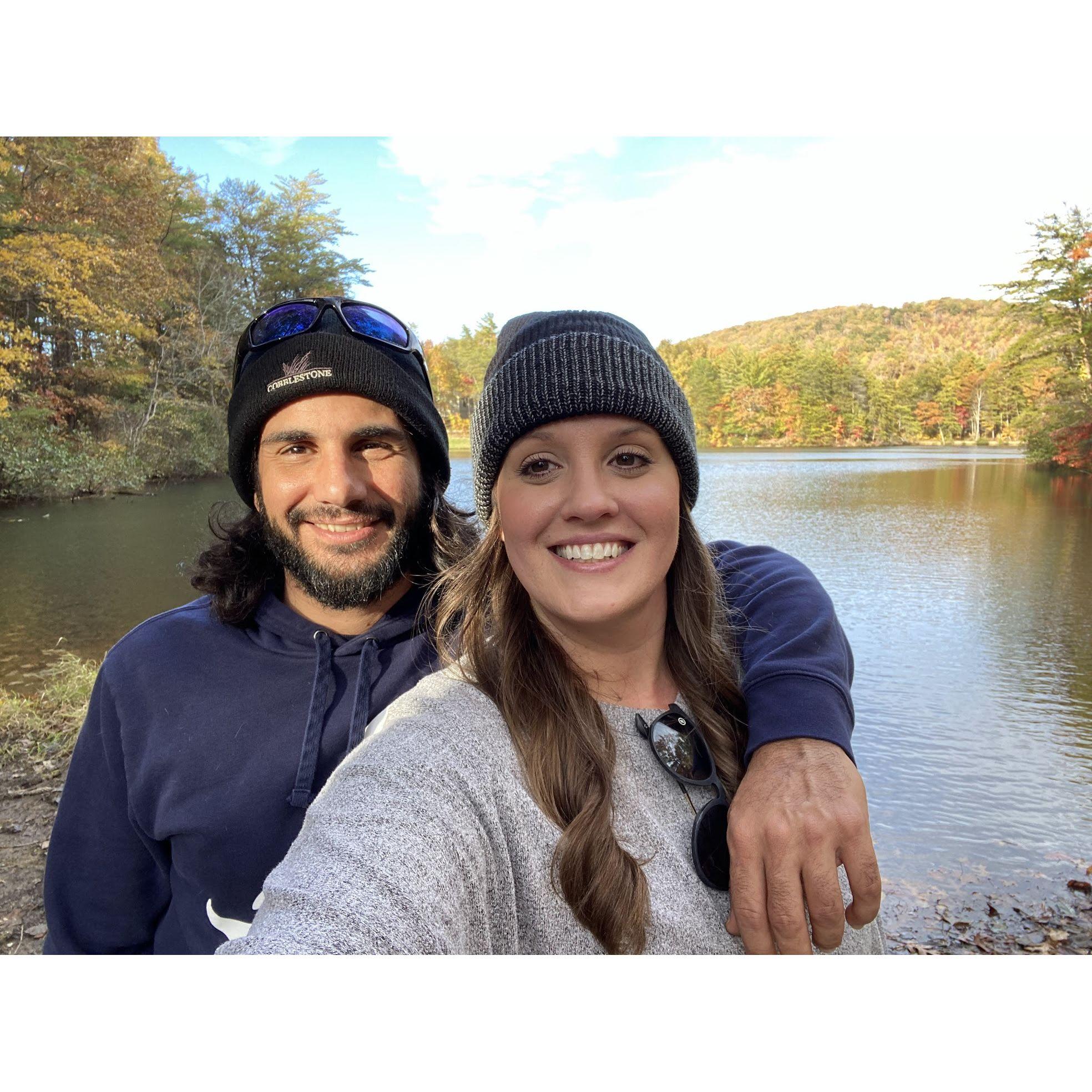 Hiking is our best spent time