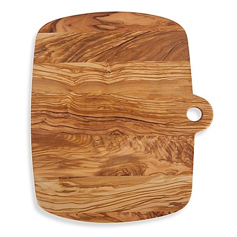 Olive Wood 14-Inch x 12-Inch Oblong Cutting Board