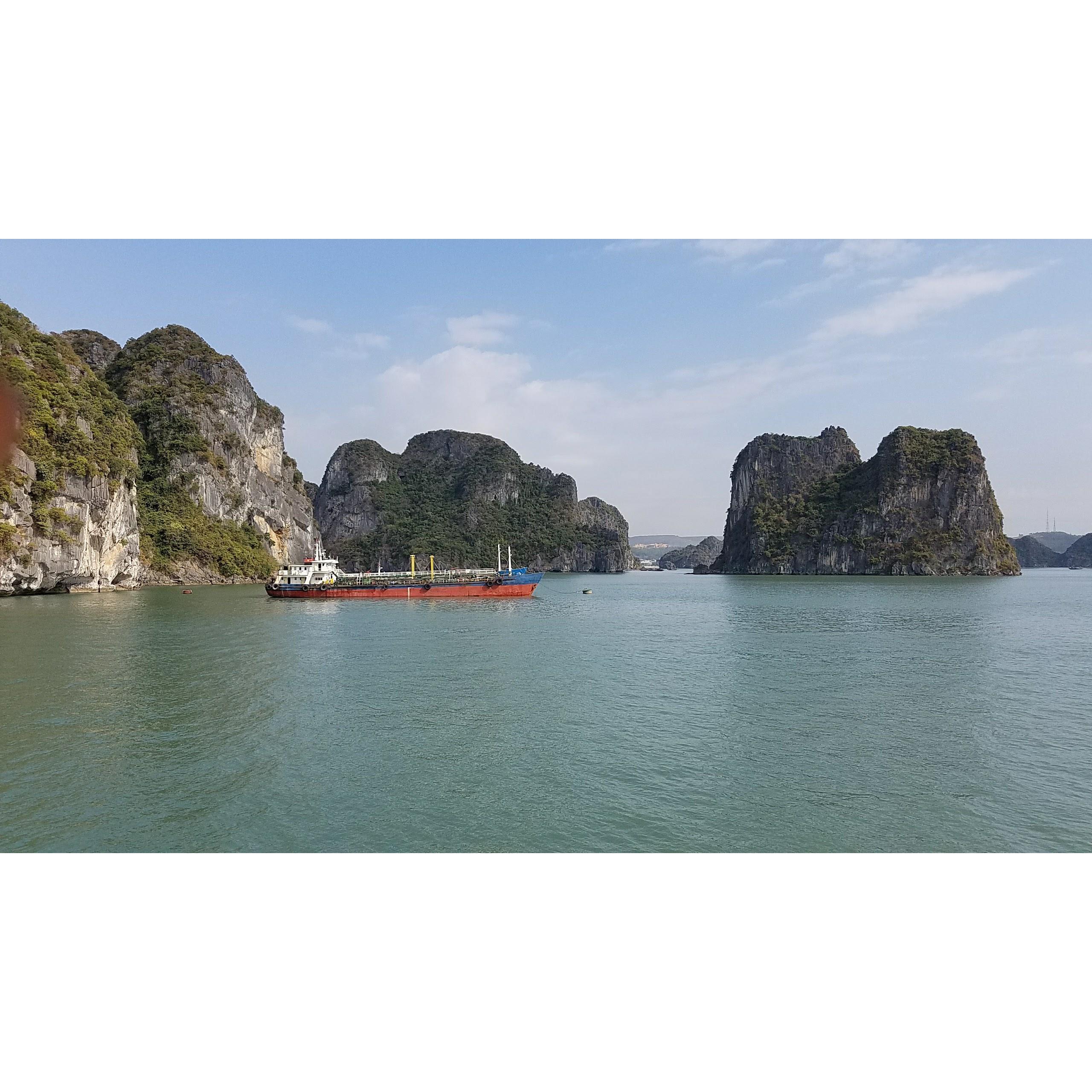 Cruise in Vietnam.