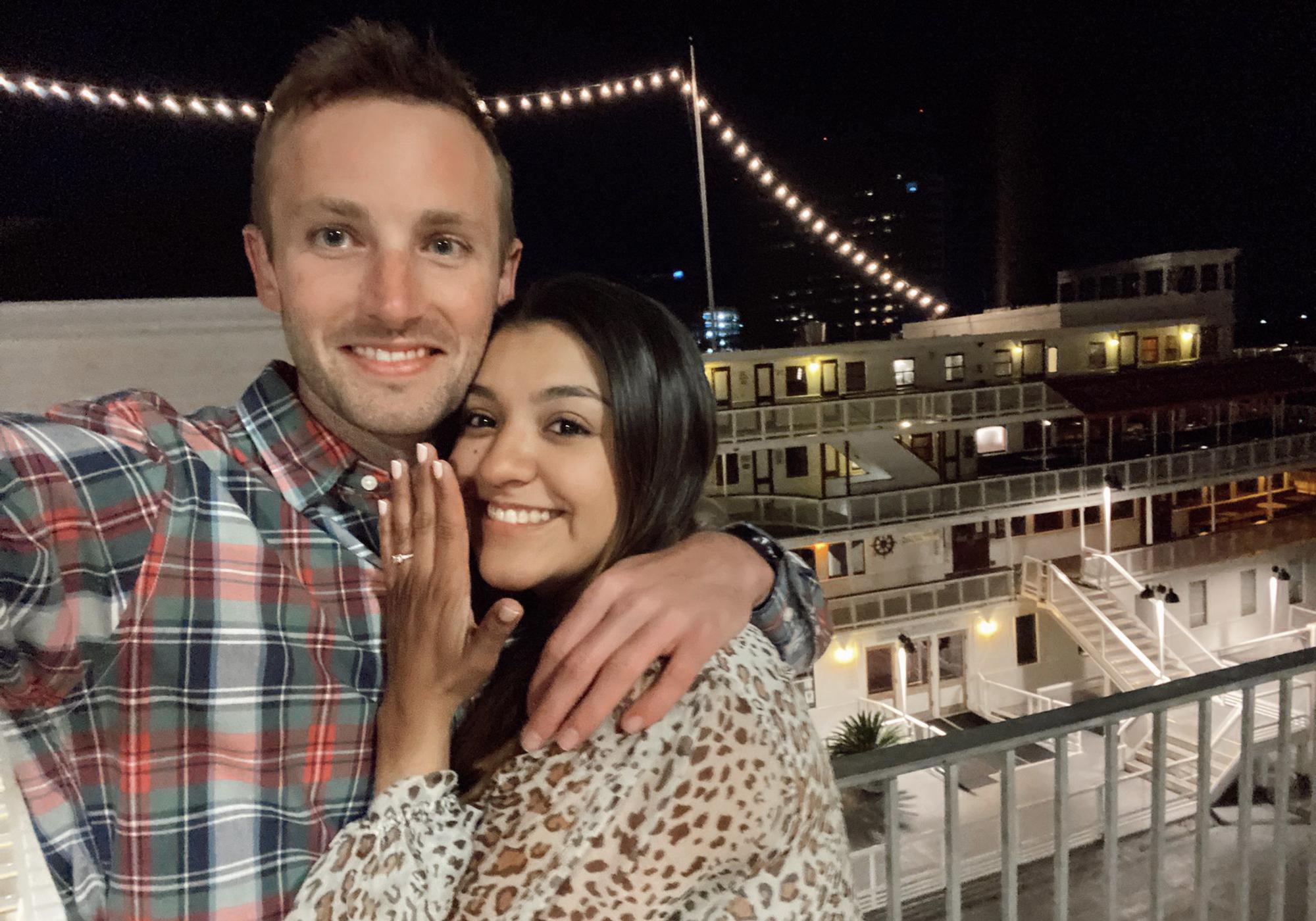 She said YES!