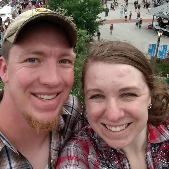 Before the Luke Bryan concert!