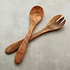 Olivewood 2-Piece Salad Serving Set