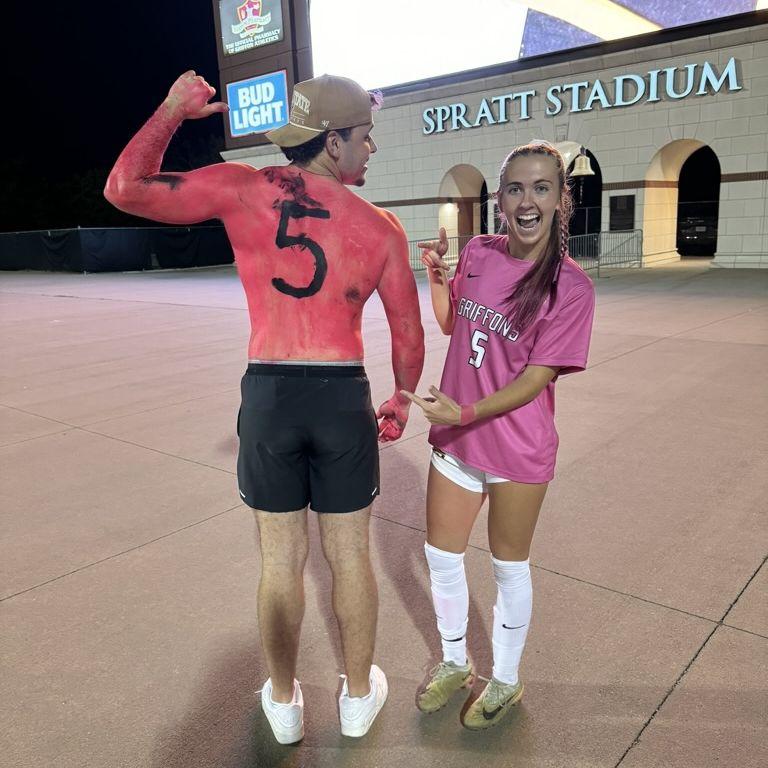 Owen was one of Annie's biggest supporters throughout her soccer career!