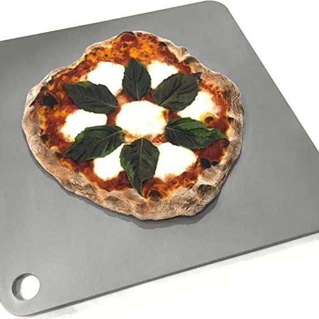 THERMICHEF by Conductive Cooking Square Pizza Steel 1/4" Deluxe Version, 16"x16"