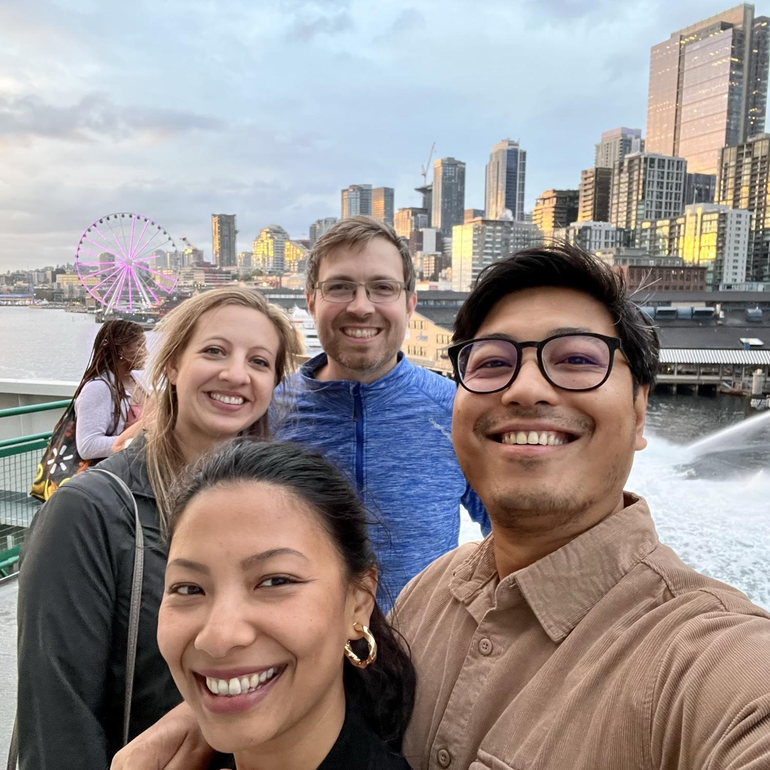 Riding a Seattle ferry 09/2023