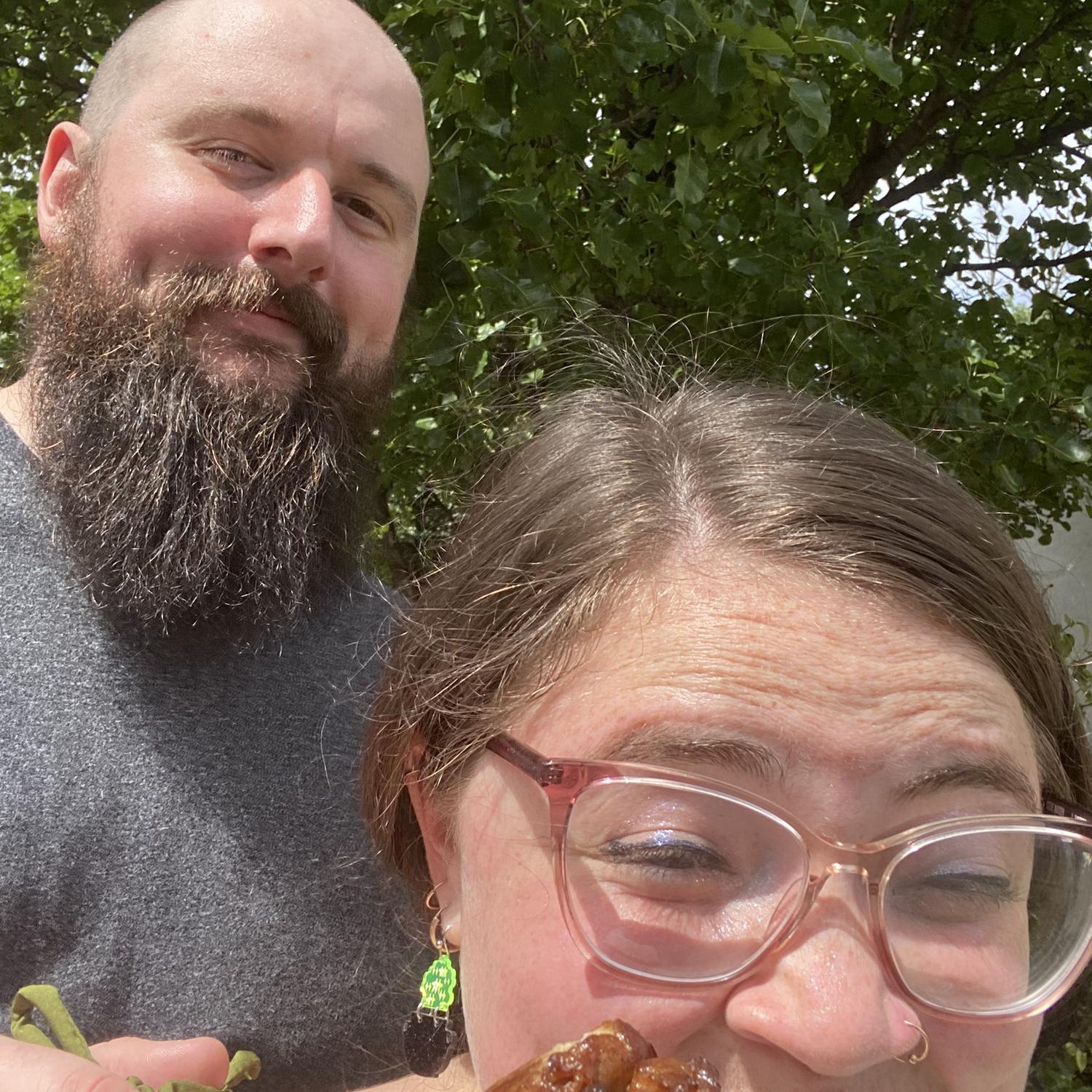 Going to the Renaissance Faire together (and eating a giant turkey leg) 🎟️