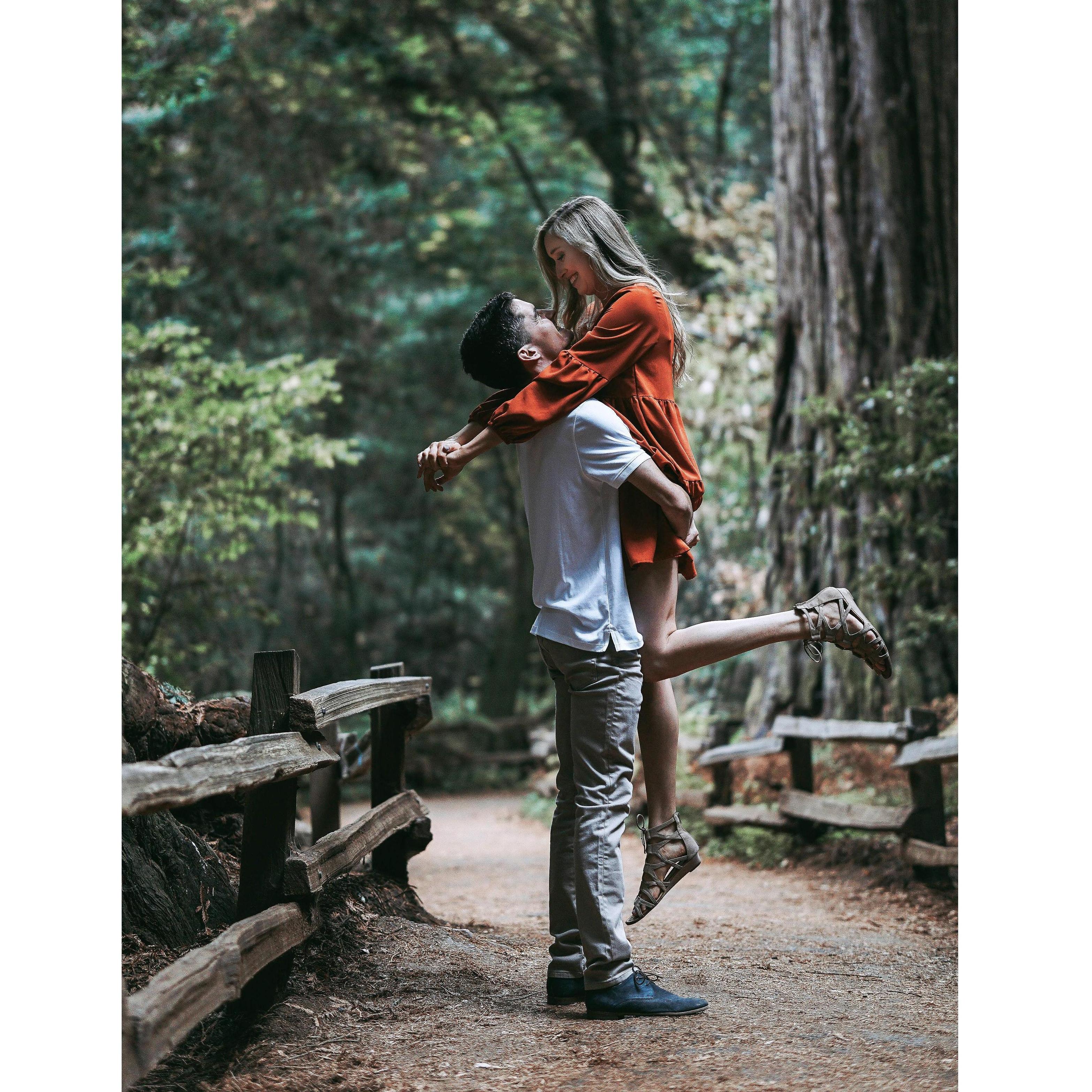 Engagement photo session with our beautiful friend, Leeza