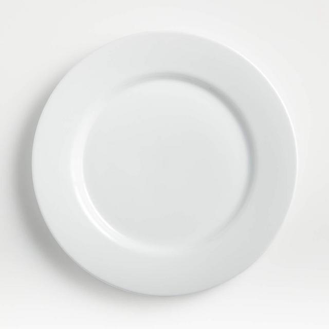 Daily Dinner Plates: Crate and Barrel Aspen Rimmed