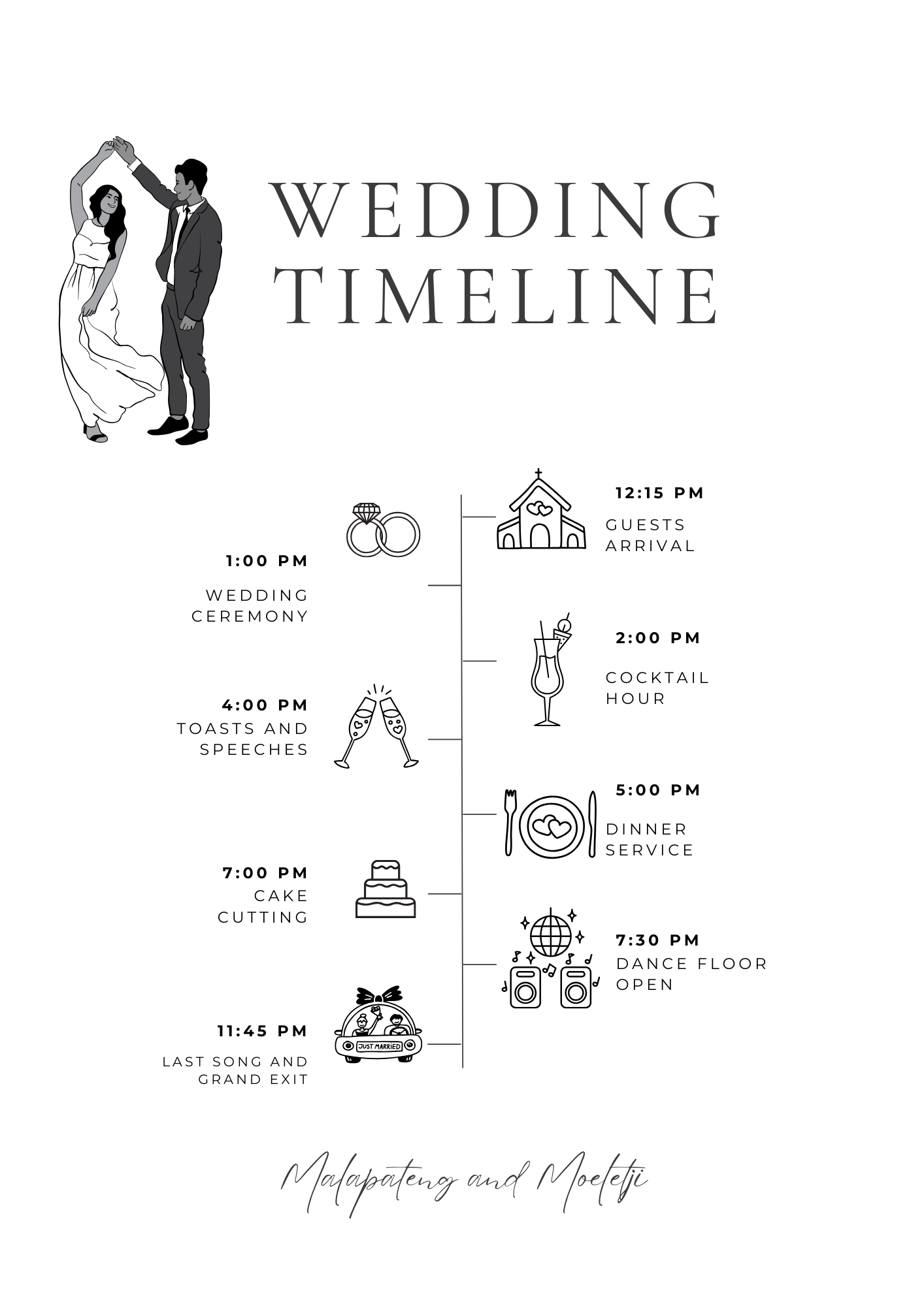 The Wedding Website of Moeletji Mapheto and Malapateng Mphahlele