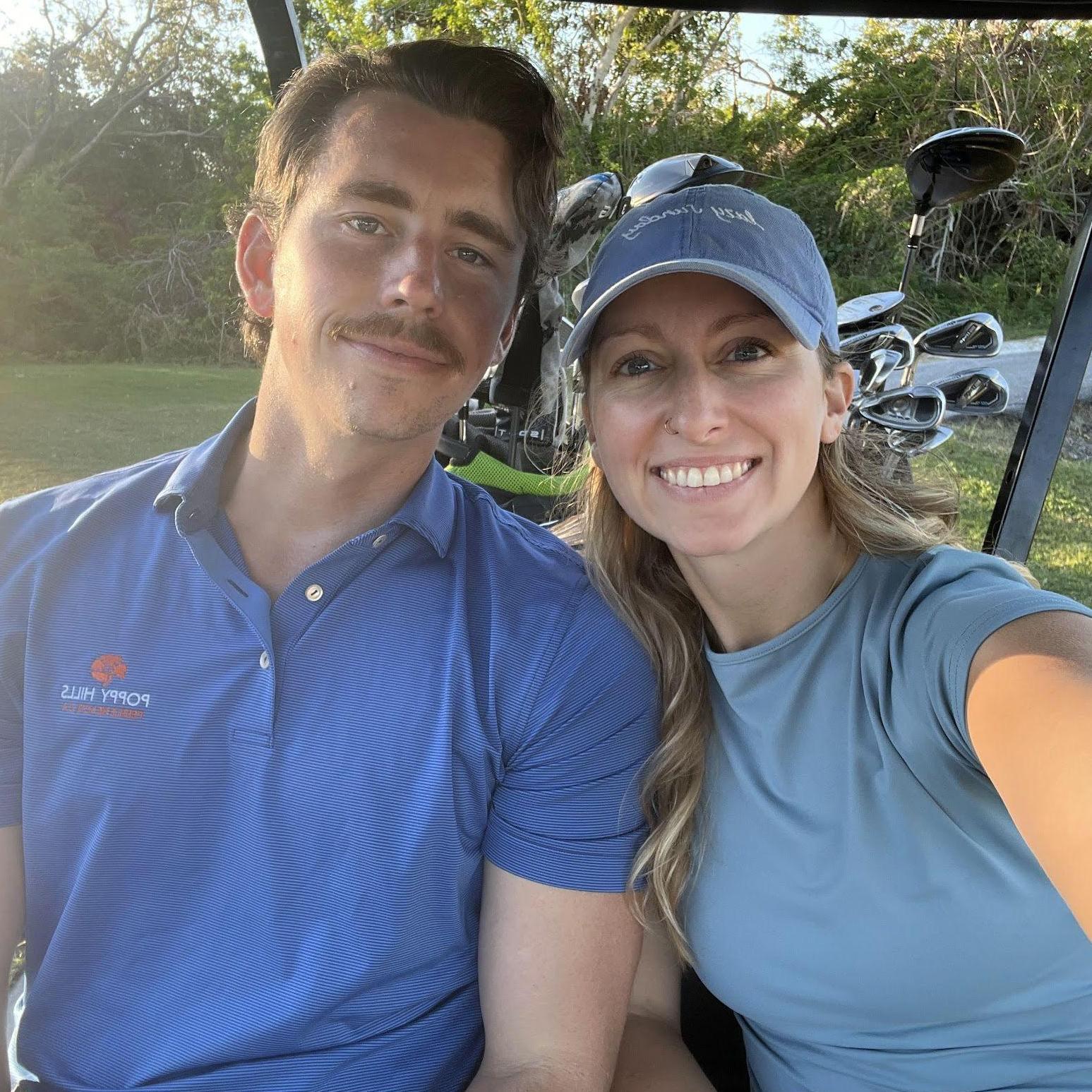 Sam learned to golf and rivals Q with obsession of her new hobby.