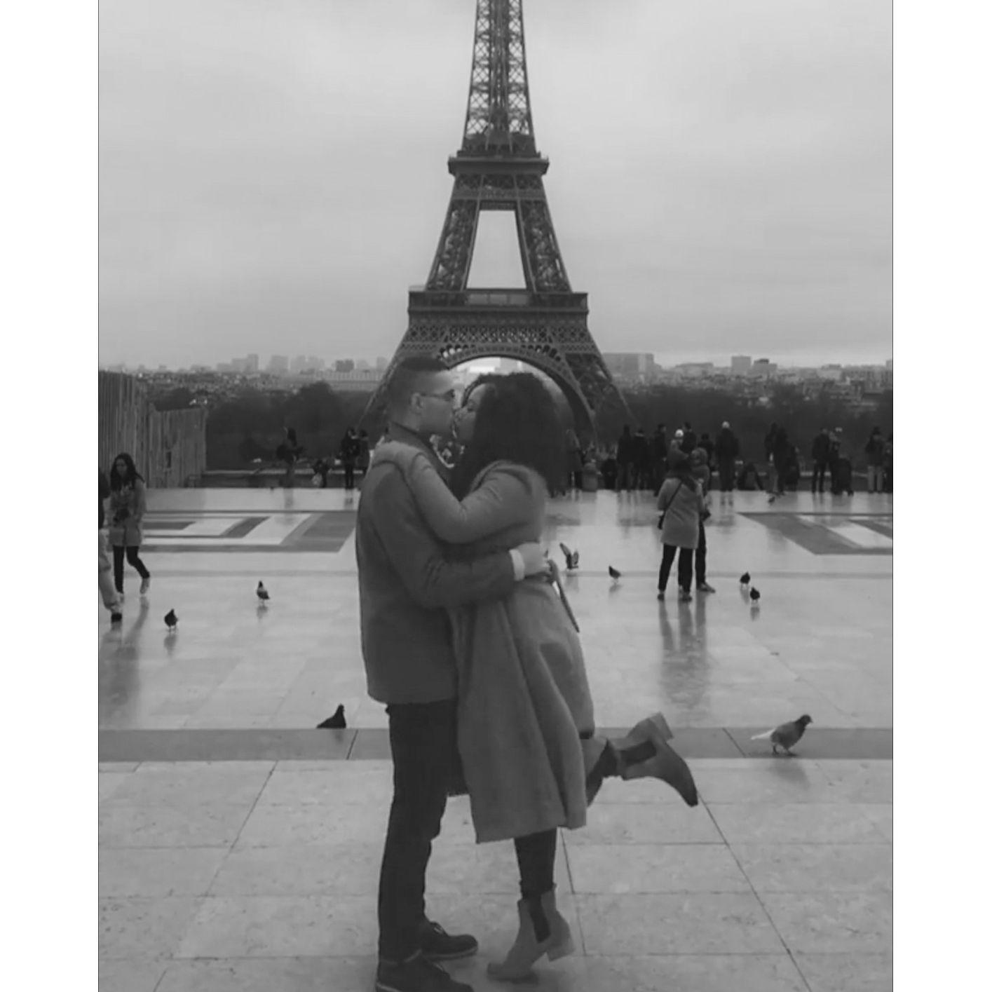 Déja & Kevin's first trip abroad together in 2017—studying, exploring, and making memories in Paris, France.