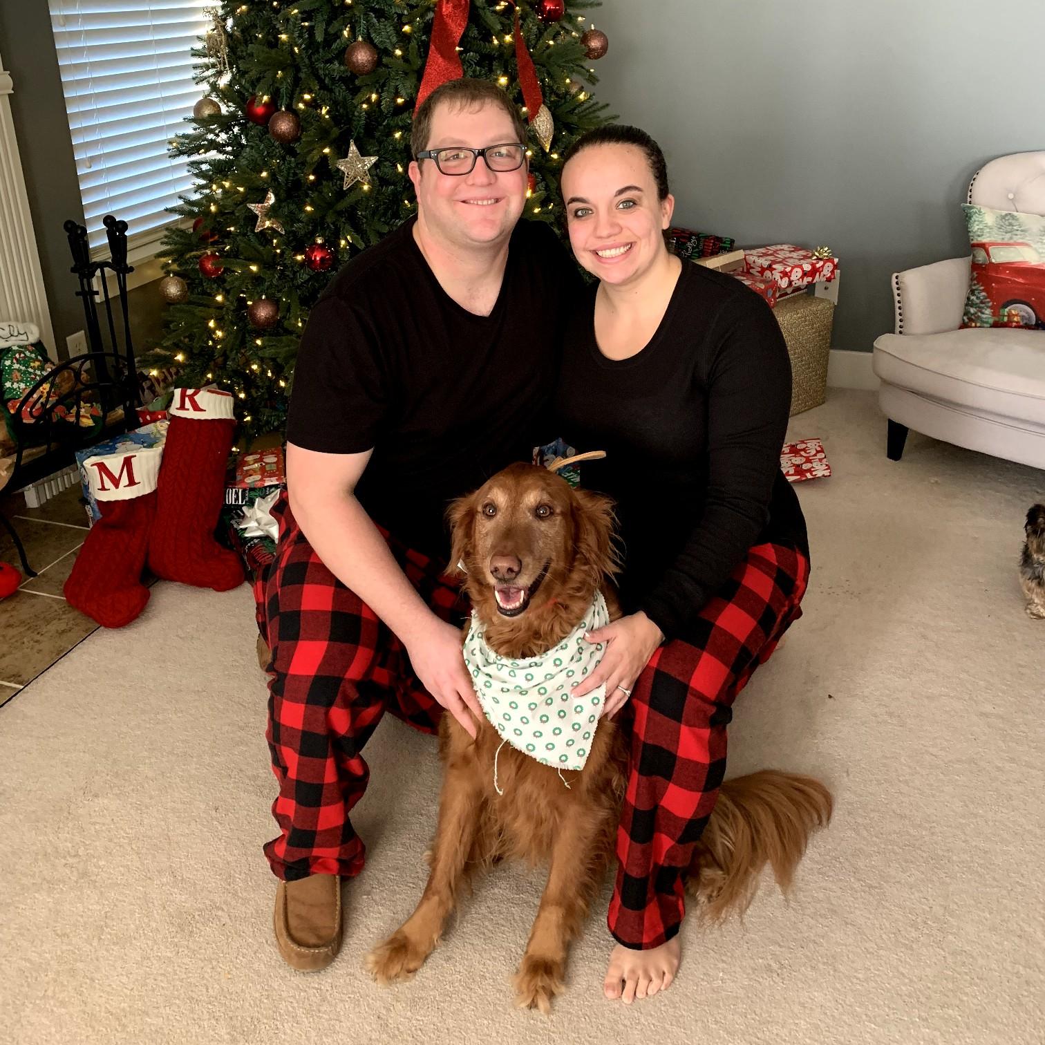 Starting a new Christmas tradition together.