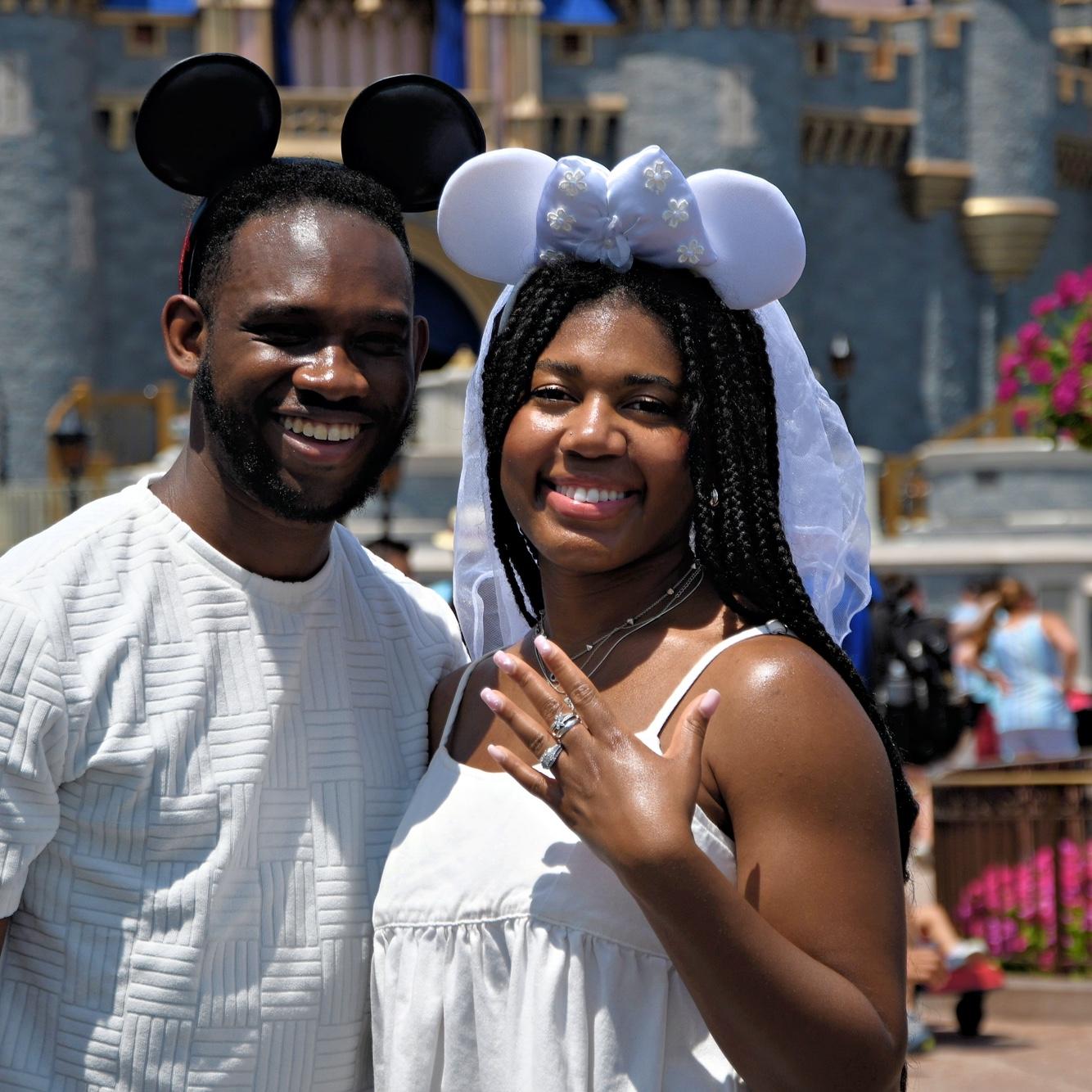 Disney engagement shoot