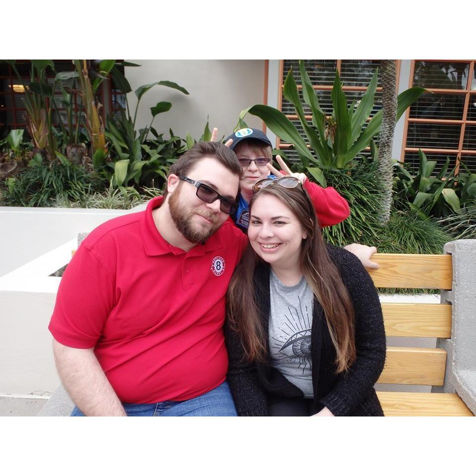Getting photo bombed at Disney