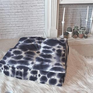 Dye Dots Square Floor Pillow