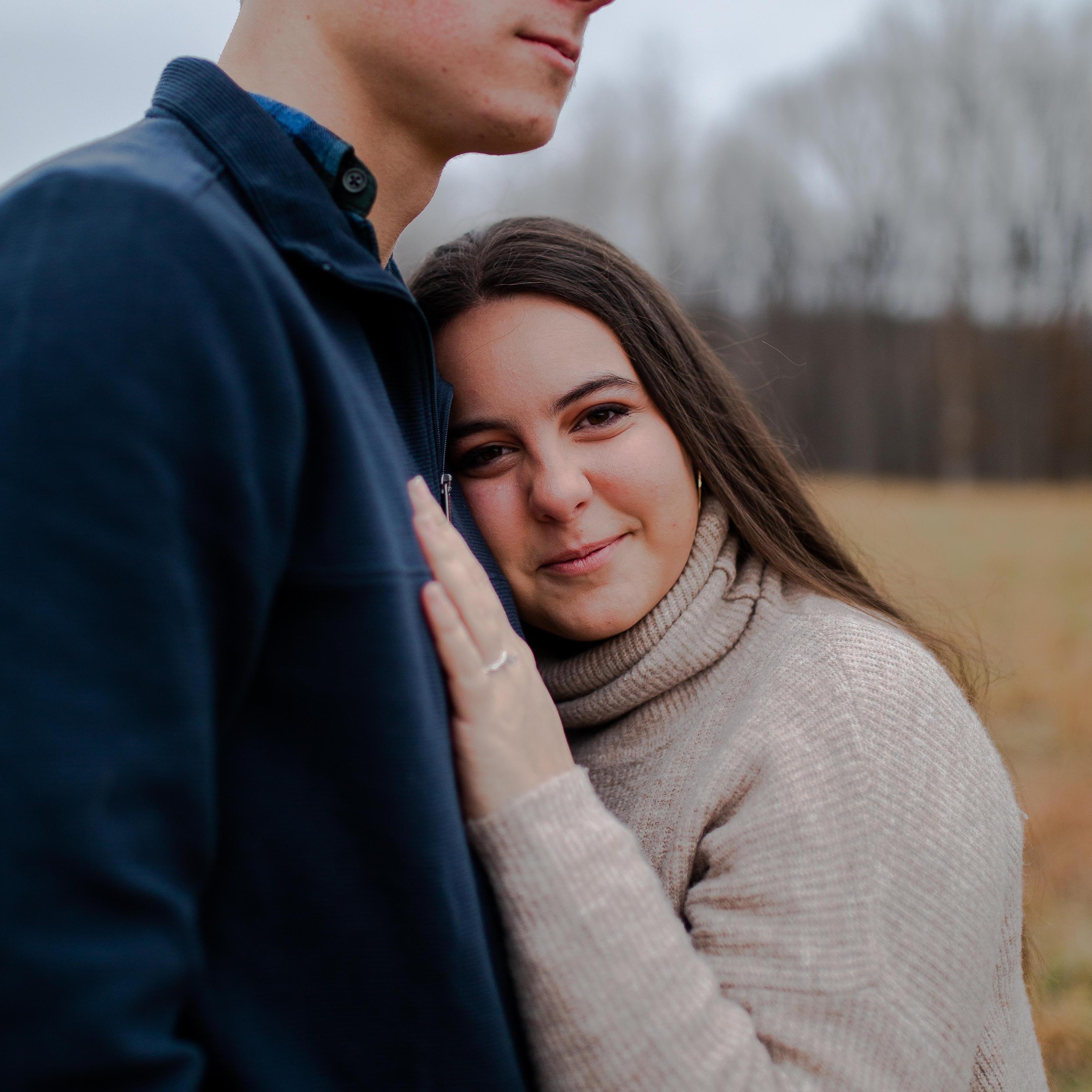 Lauren found the perfect dress but it, too, was not in the budget. God provided through her ladies Bible study group, who all pitched in money and paid the entire down payment of the dress!