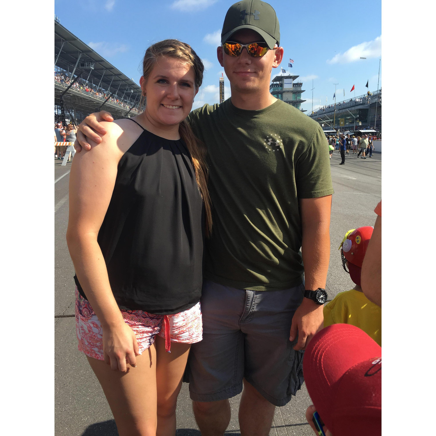 Our 1st Indy 500 together