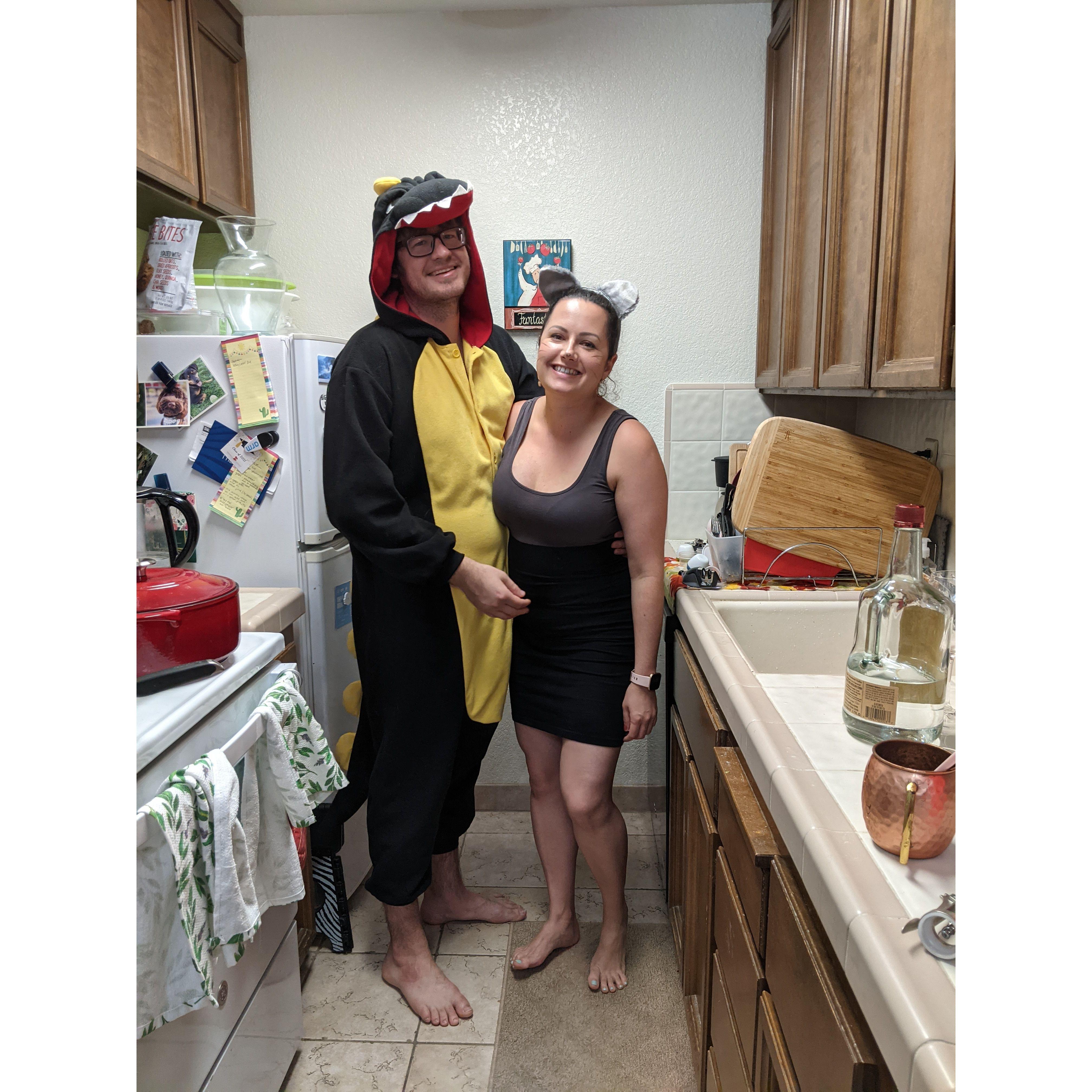 Our first halloween together!