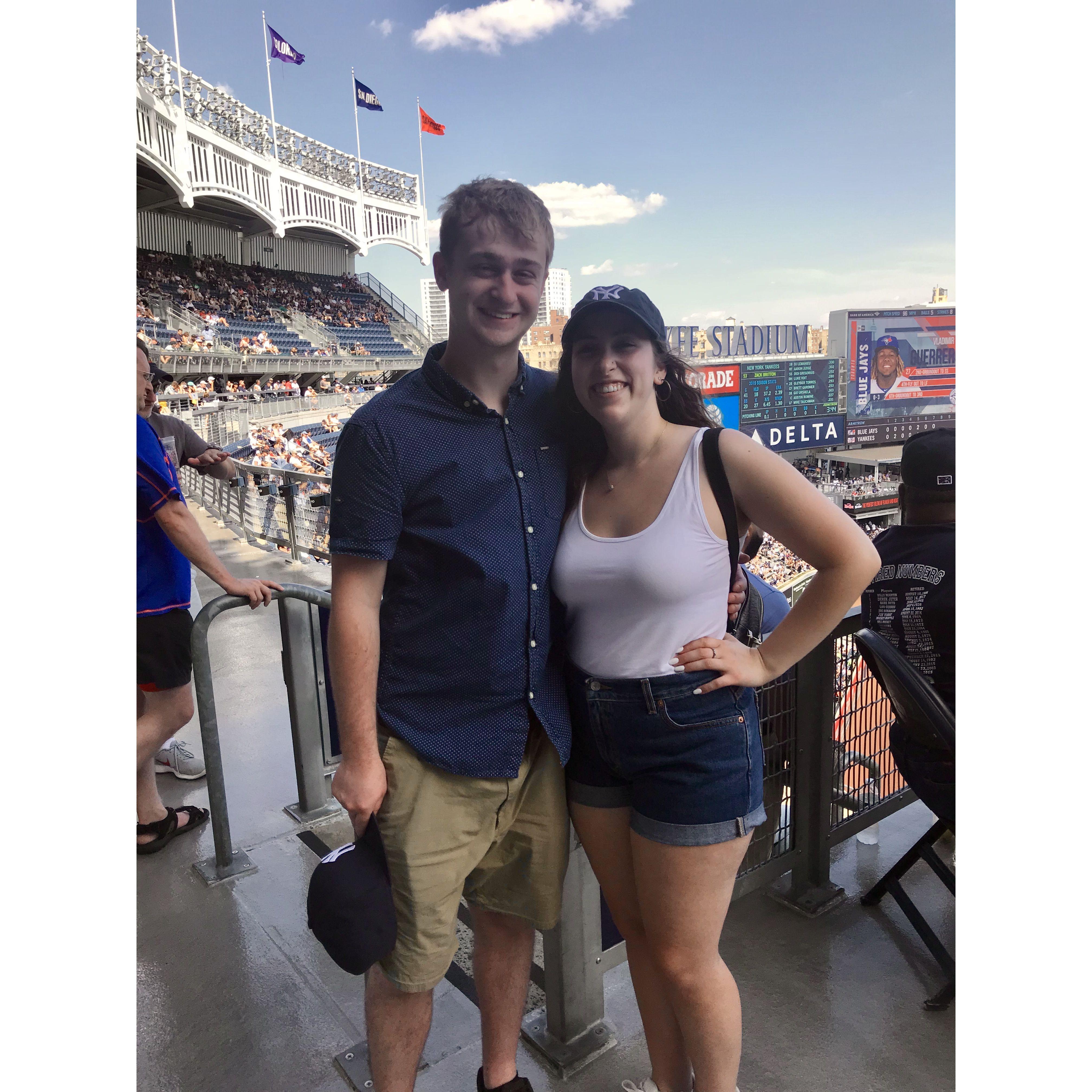 July 2019- Yankees game! ⚾️