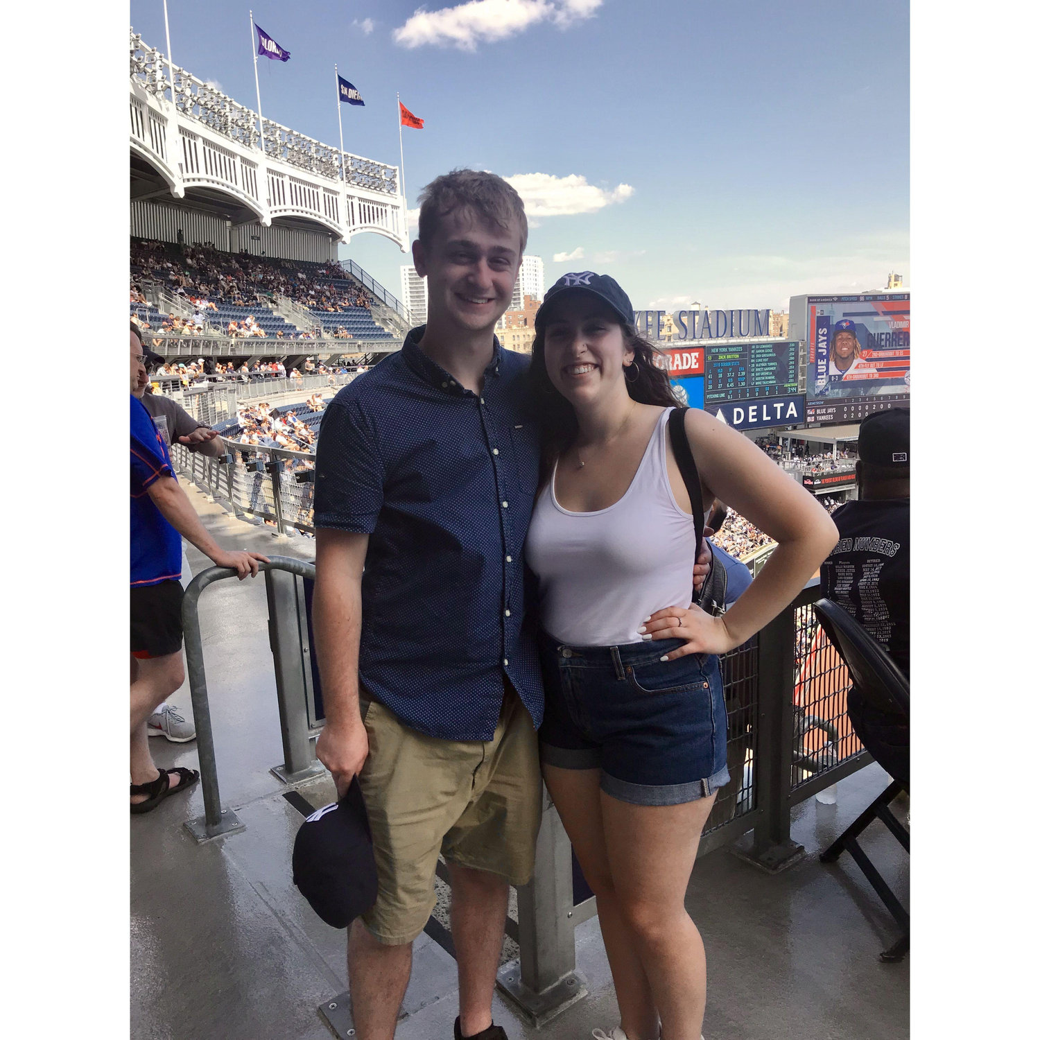July 2019- Yankees game! ⚾️