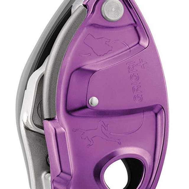 Petzl GRIGRI + Belay Device with Cam-Assisted Blocking and Anti-Panic Handle, Suitable for Learners and Intensive Use