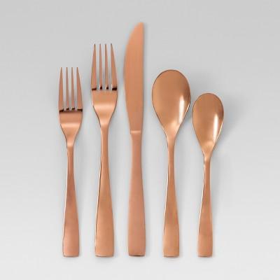 5pc Silverware Set Rose Gold - Project 62™