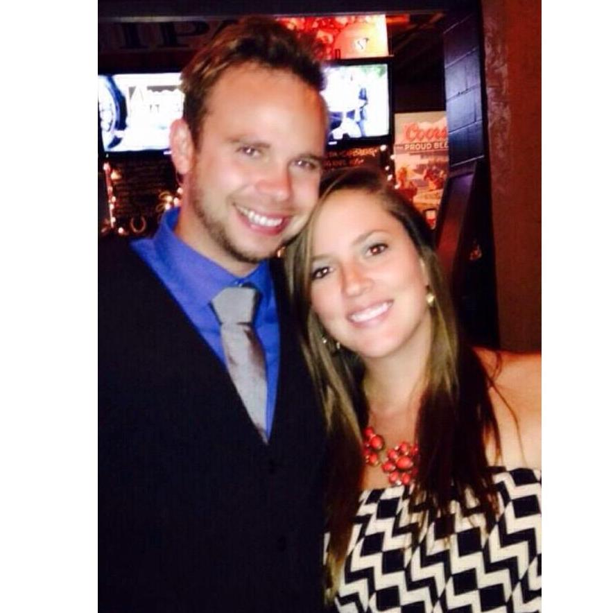 Our first picture taken together!