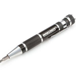 Maxcraft 60609 7-In-1 Precision Pocket Screwdriver Colors May Vary
