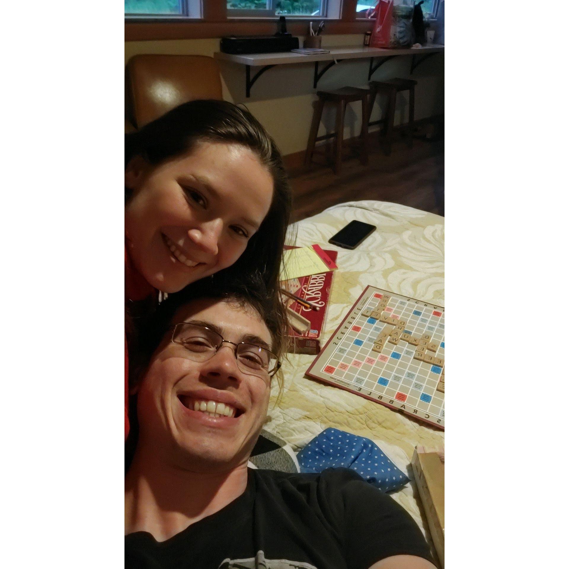 Scrabble champions!!