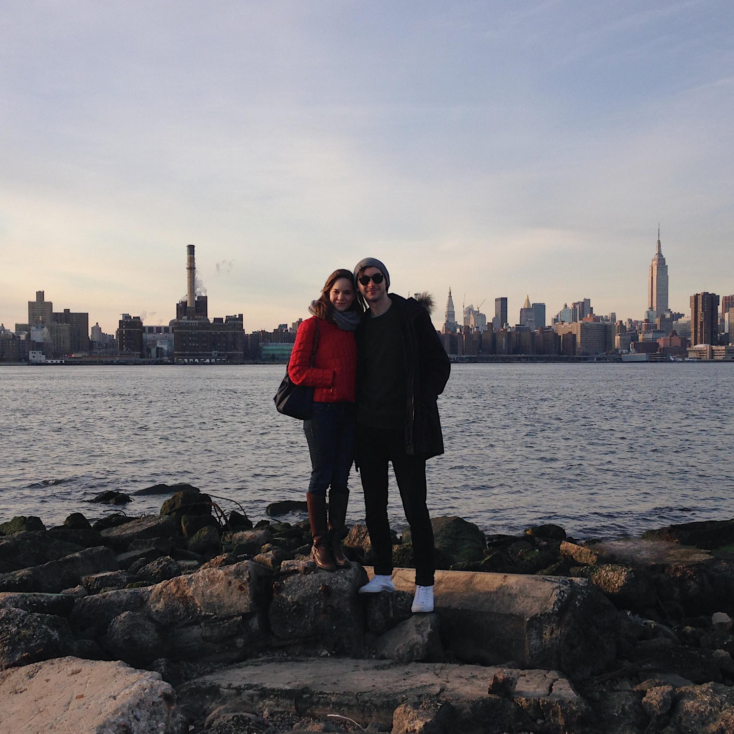 Brooklyn – Climbing rocks and skipping stones in Williamsburg (2015)
