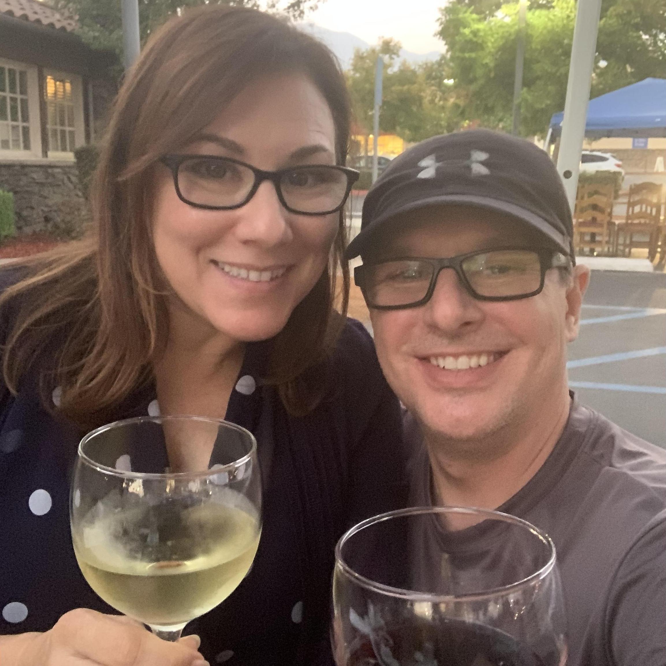 We love wine.