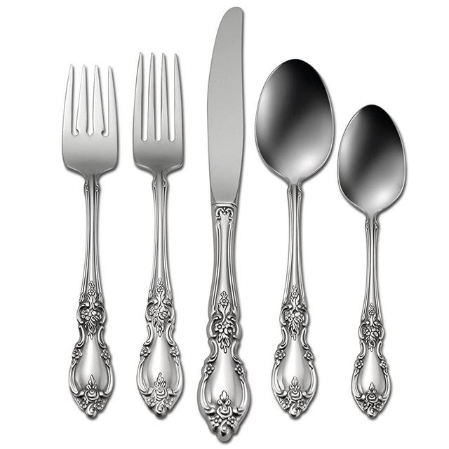 Oneida Louisiana 20 Piece Fine Flatware Set, Service for 4, 18/10 Stainless Steel