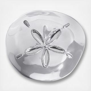 Sand Dollar Canape Plate