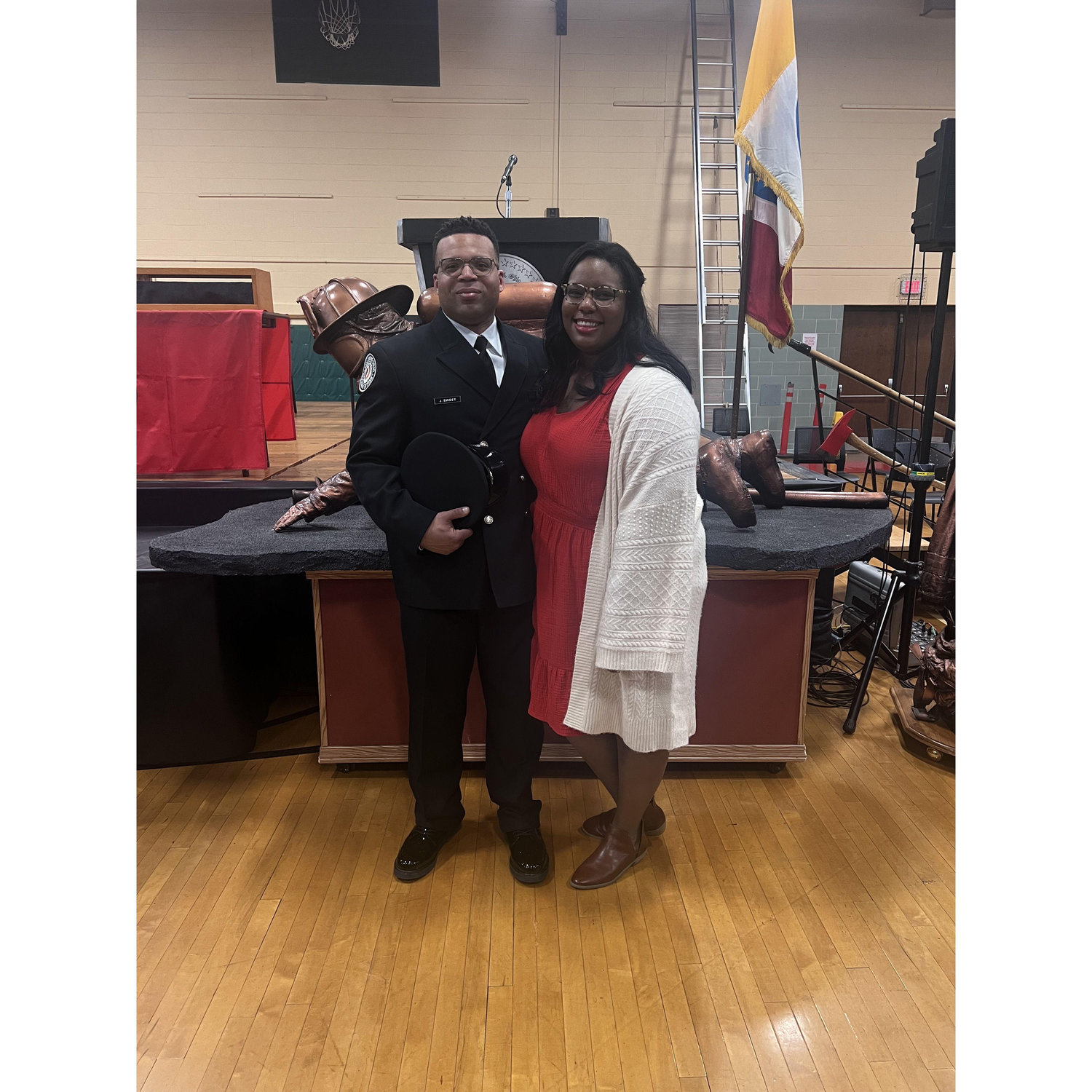 Josh graduates from The Columbus Fire Academy!