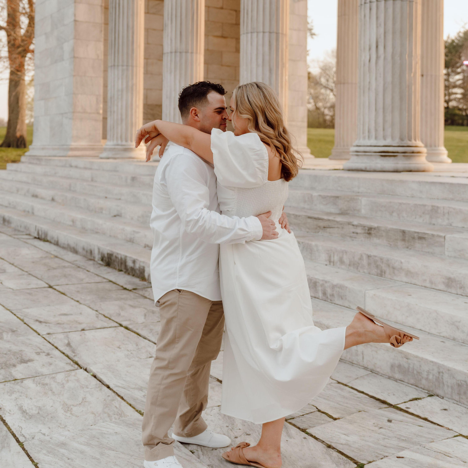 There were taken at Roger Williams Park, where Mike asked Courtney to be his girlfriend!