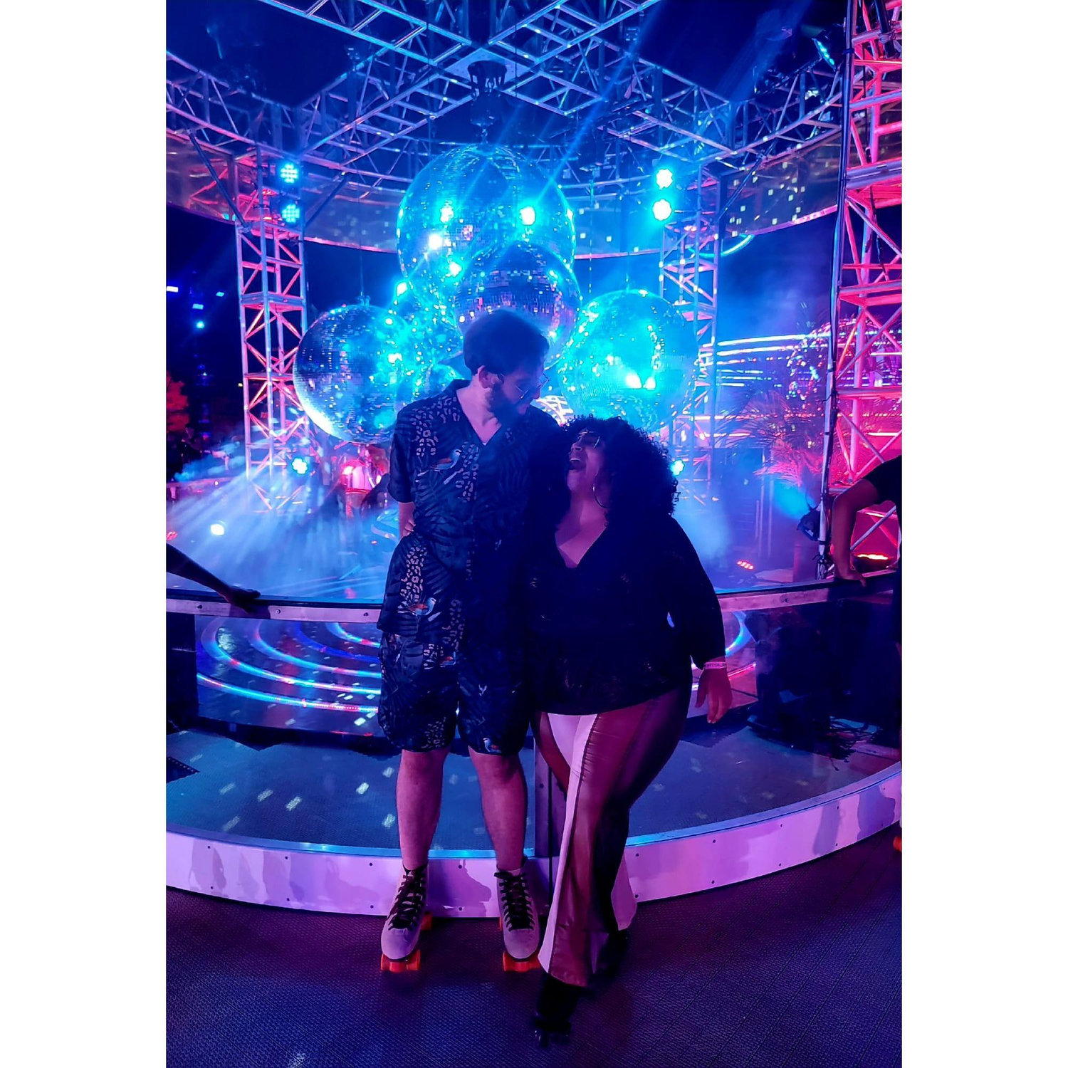 Our first disco!