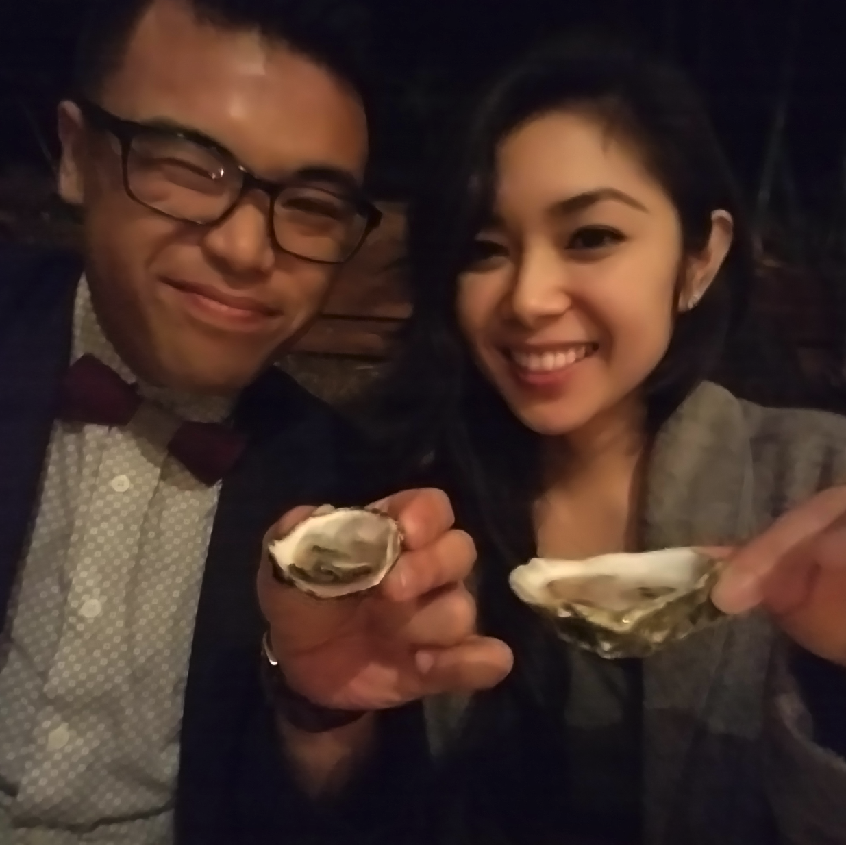 Our first date, Valentines Day - Cliffs Edge